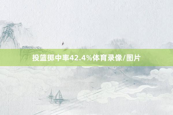投篮掷中率42.4%体育录像/图片