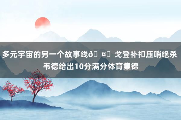 多元宇宙的另一个故事线🤓戈登补扣压哨绝杀 韦德给出10分满分体育集锦